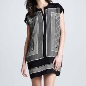 Vince Scarf Shift Dress L